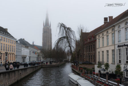 Brugge Nella Nebbia