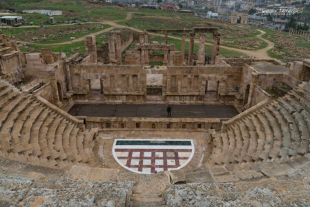 Il Teatro Nord Di Jerash