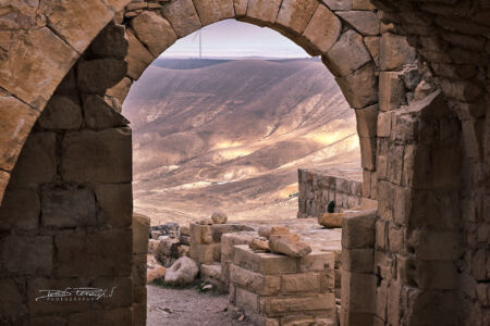 Vista Dal Castello Di Shobak