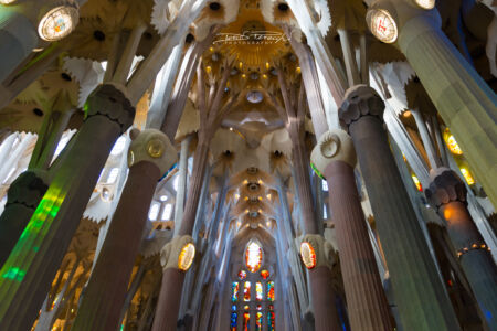 Interno Della Sagrada Familia